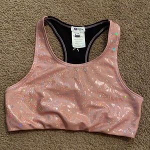 Pink Rebel YM sports bra